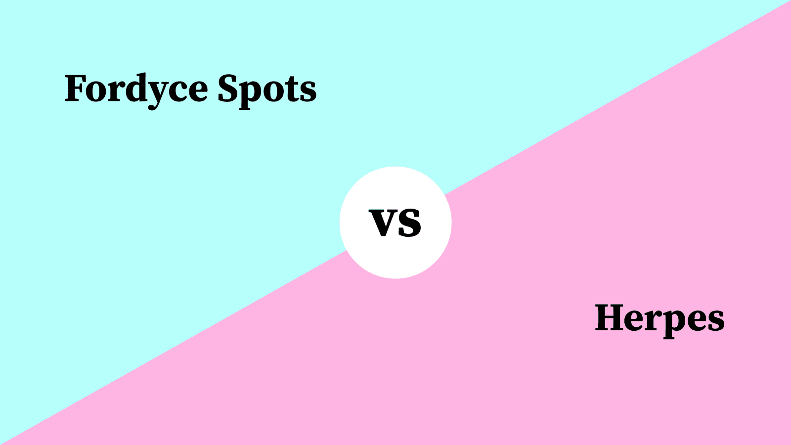 Differences Between Fordyce Spots And Herpes