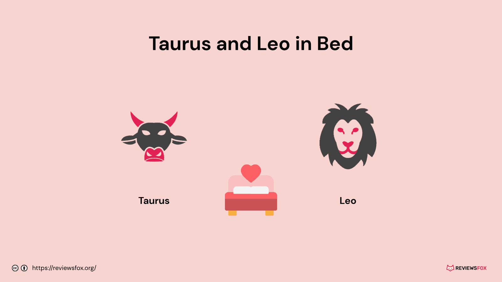 Taurus and Leo in bed