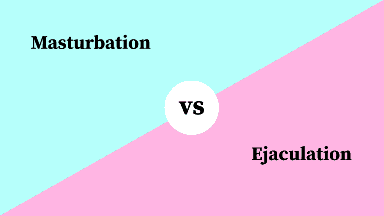 Differences Between Masturbation and Ejaculation