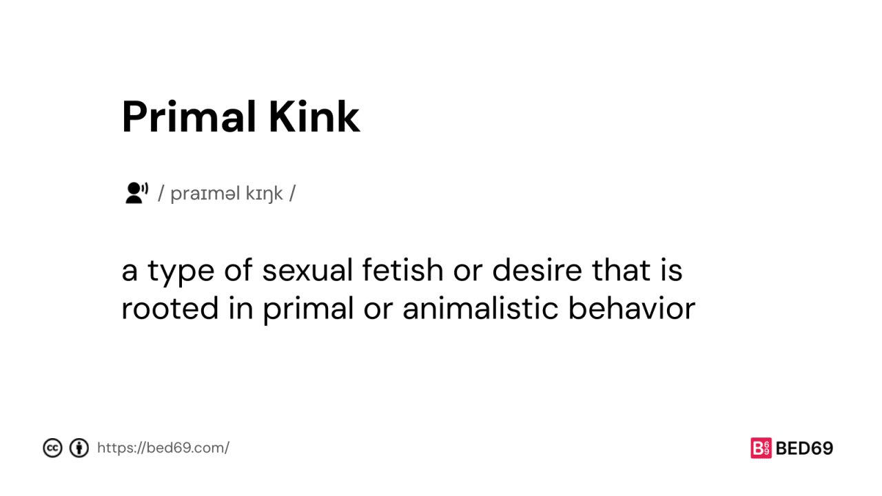 Primal Kink - Word Definition