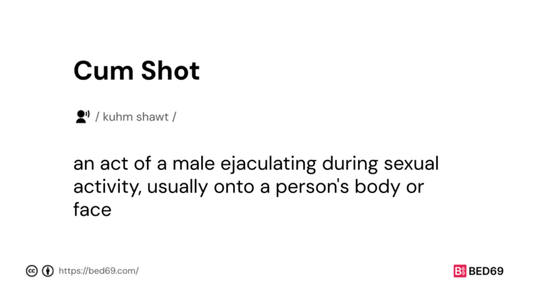 What is Cum Shot?
