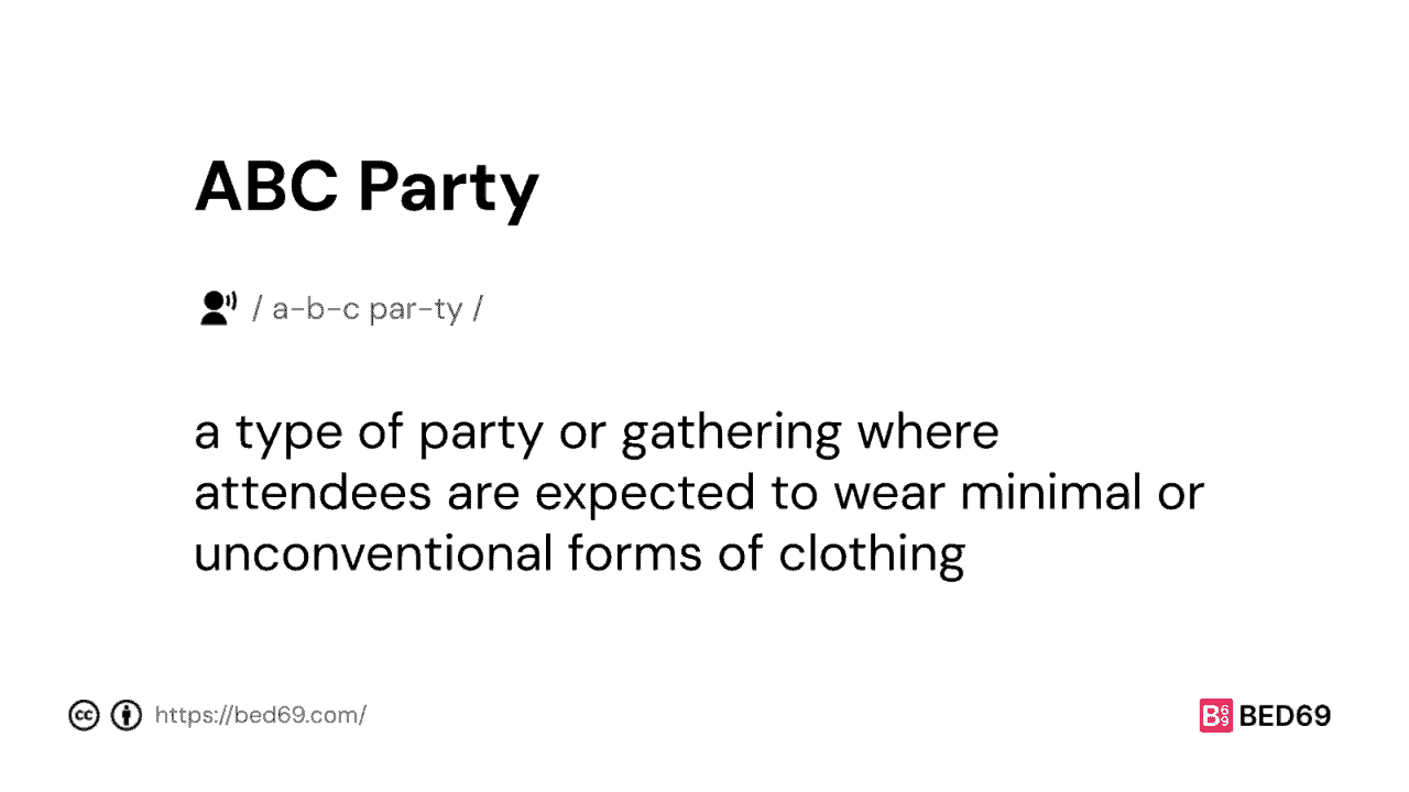ABC Party - Word Definition