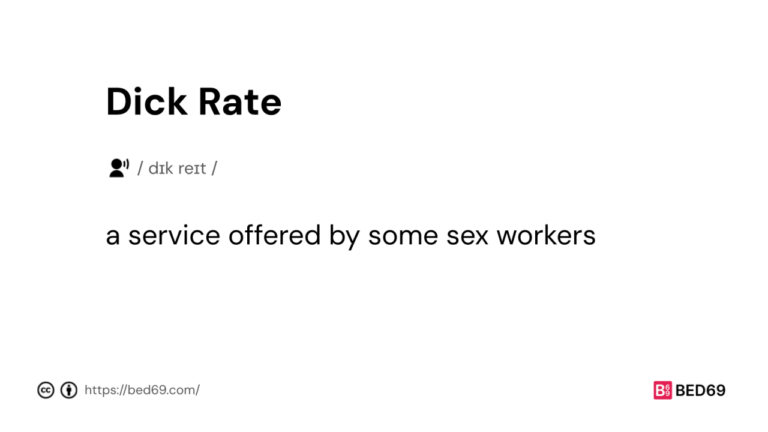 What is Dick Rate?