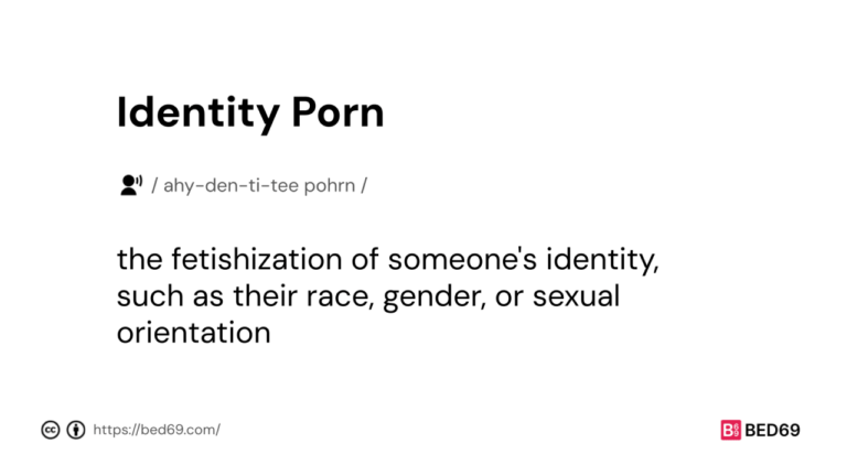What is Identity Porn?