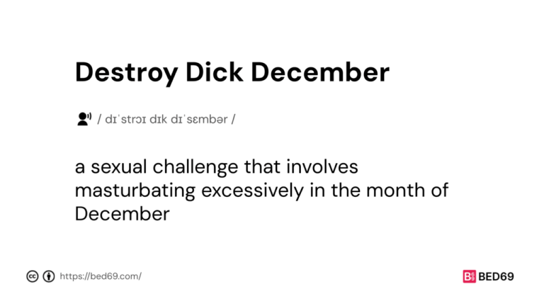 What is Destroy Dick December?