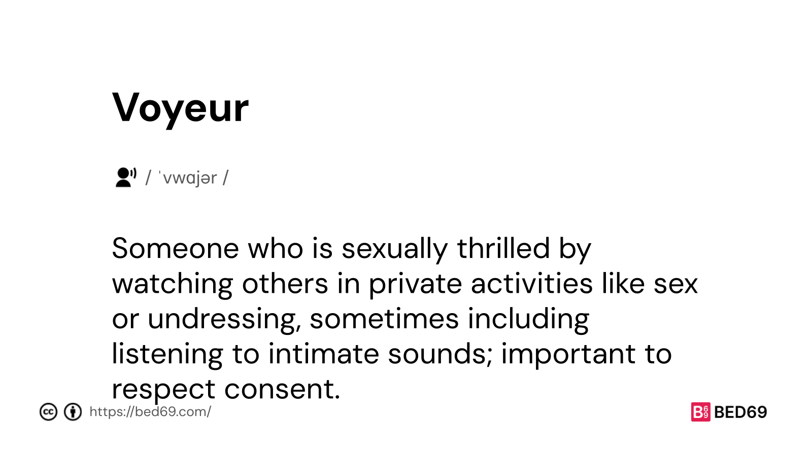 Voyeur - Word Definition
