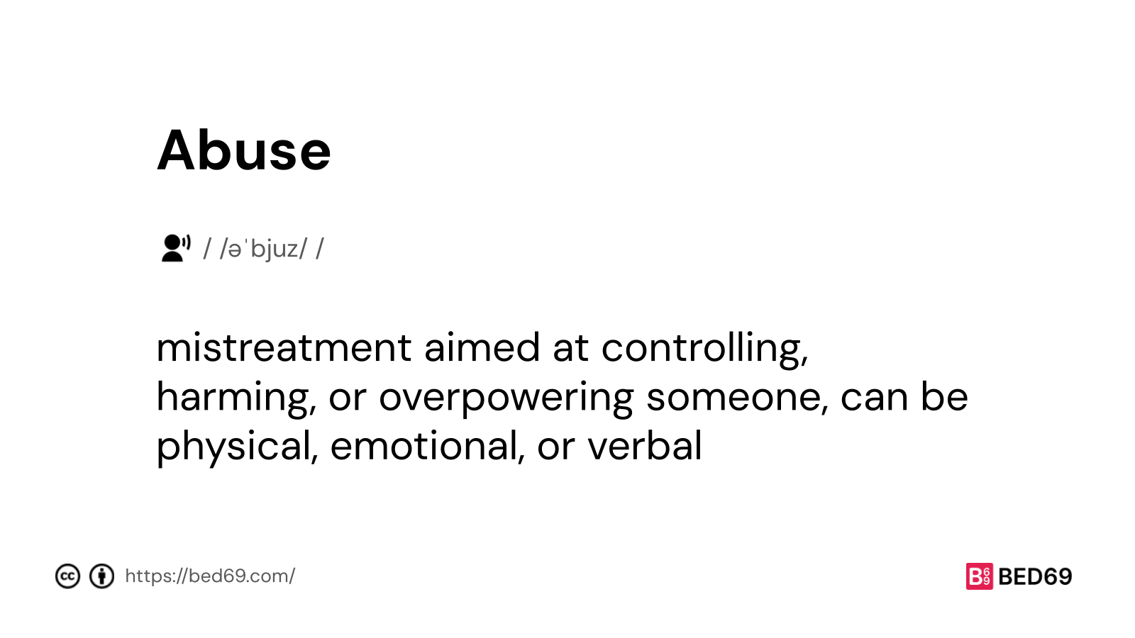 Abuse - Word Definition