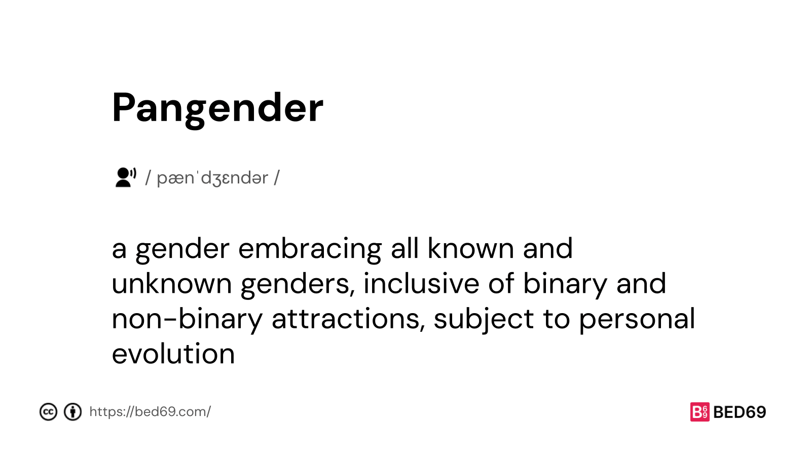 Pangender - Word Definition