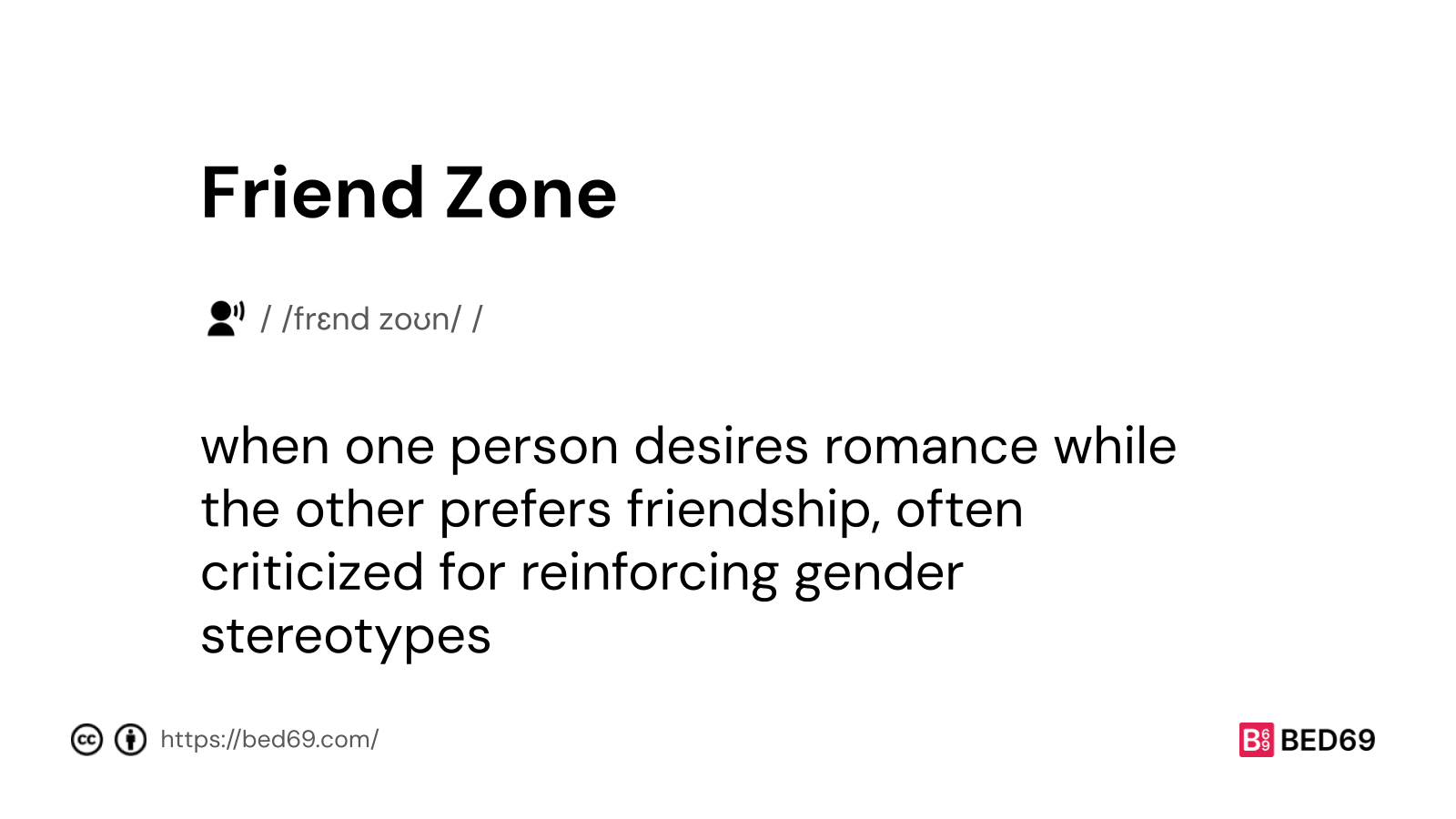 Friend Zone - Word Definition