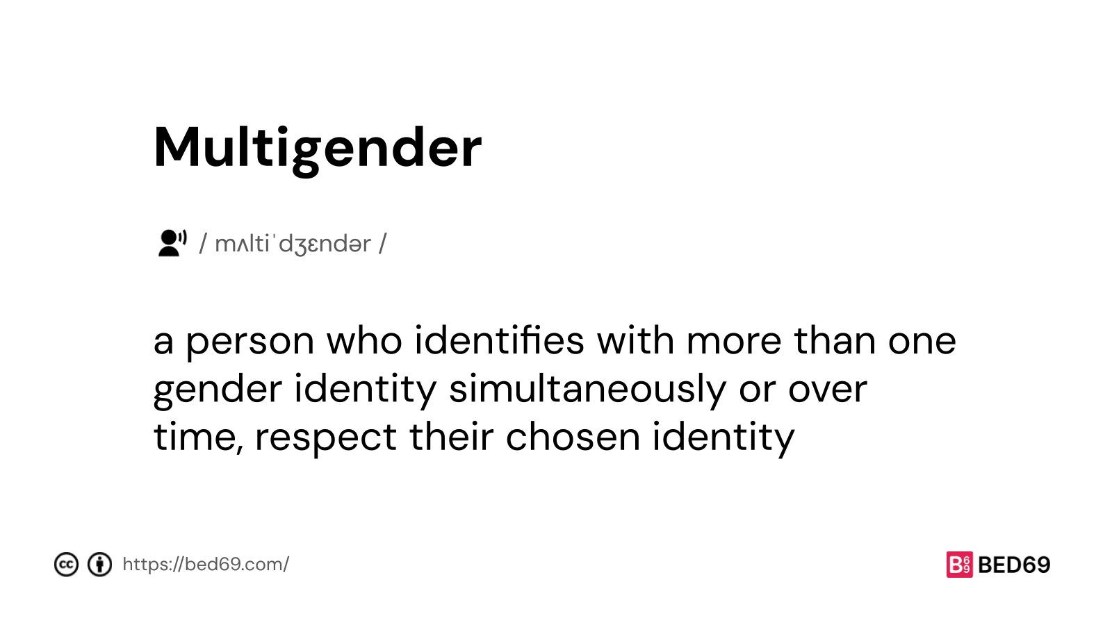 Multigender - Word Definition