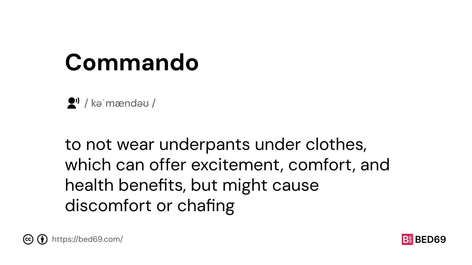 Commando - Word Definition