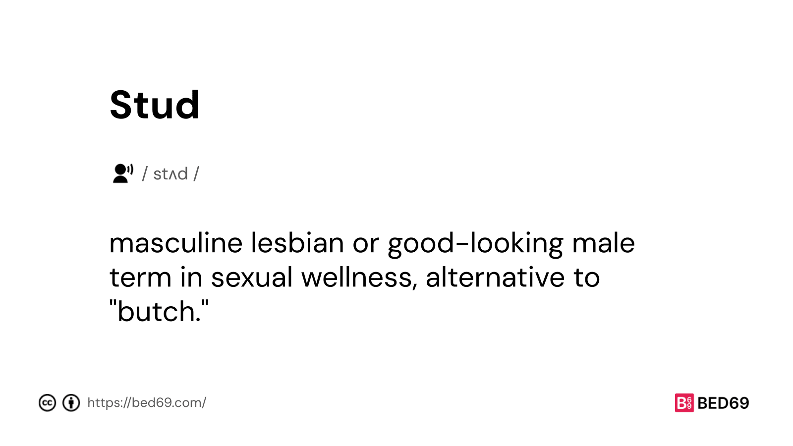 Stud - Word Definition