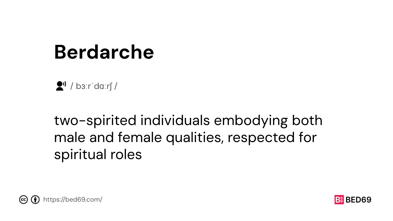Berdarche - Word Definition