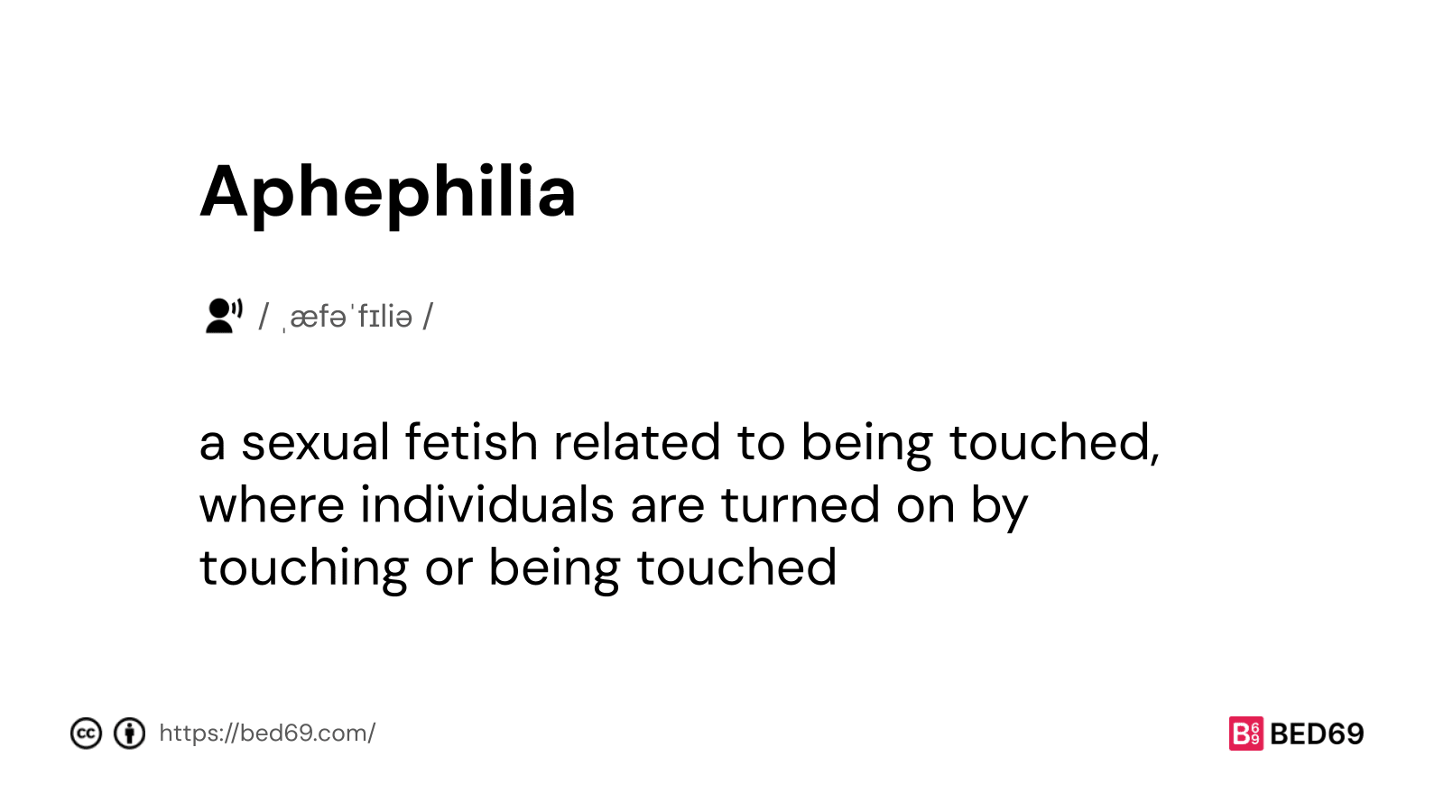 Aphephilia - Word Definition