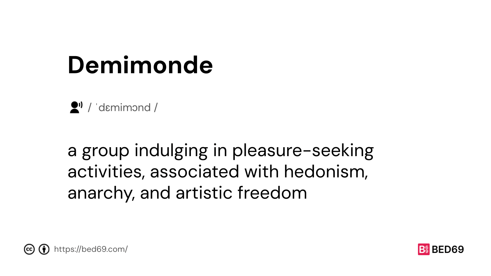 Demimonde - Word Definition