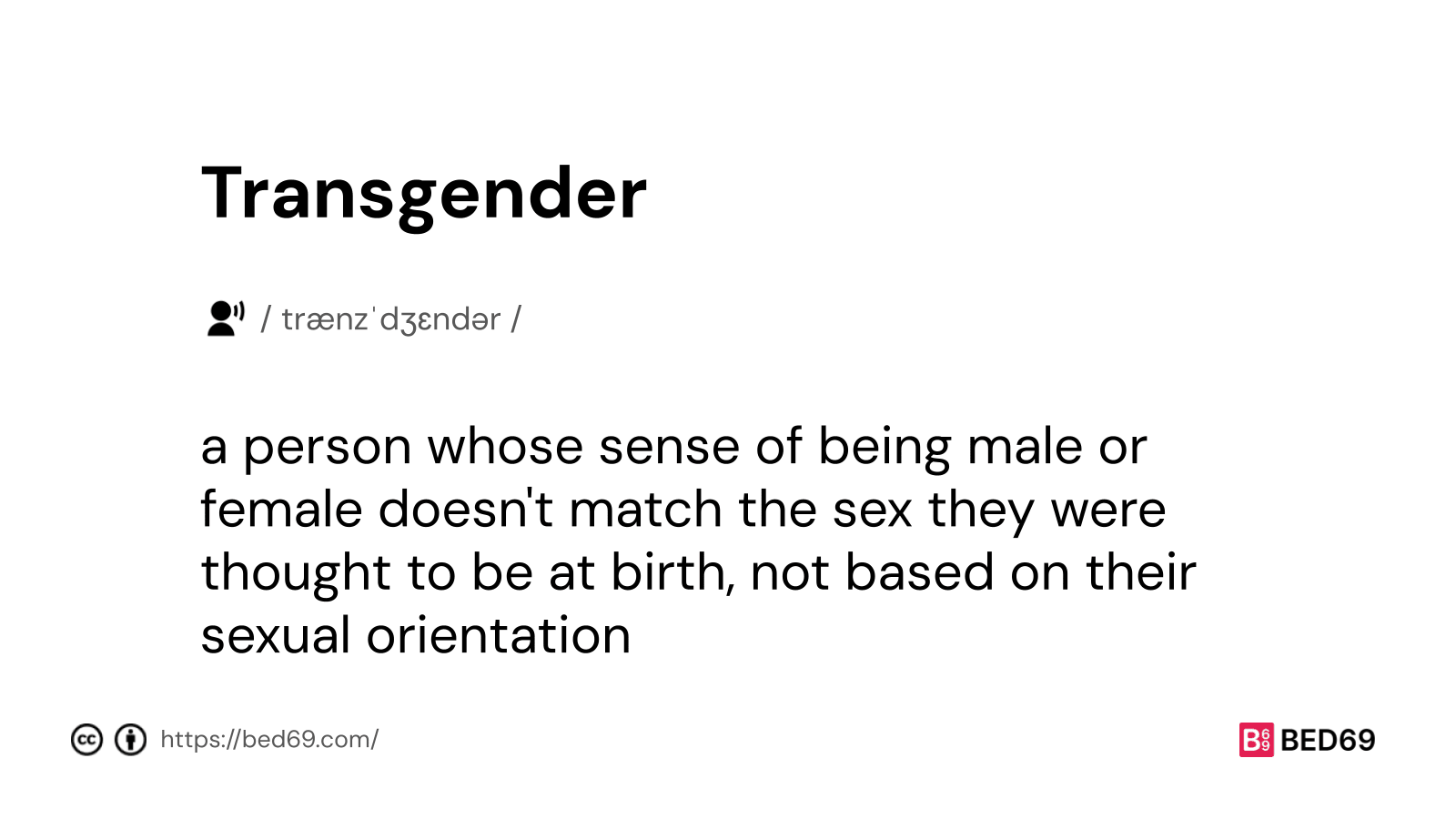 Transgender - Word Definition