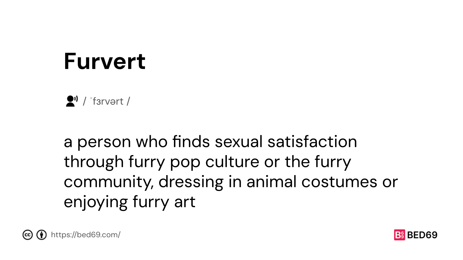 Furvert - Word Definition