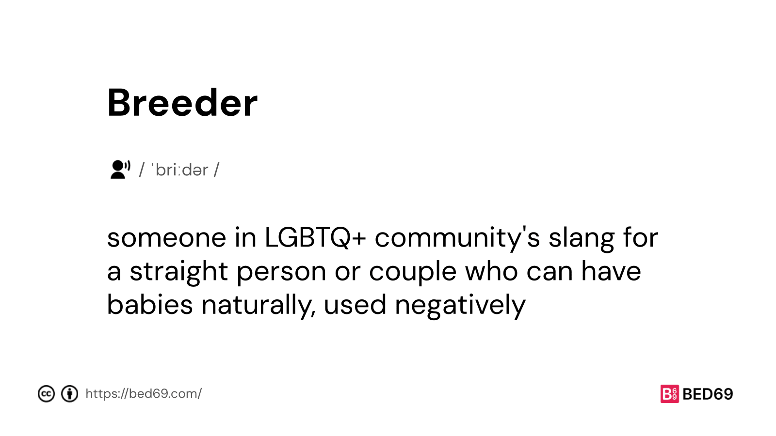 Breeder - Word Definition