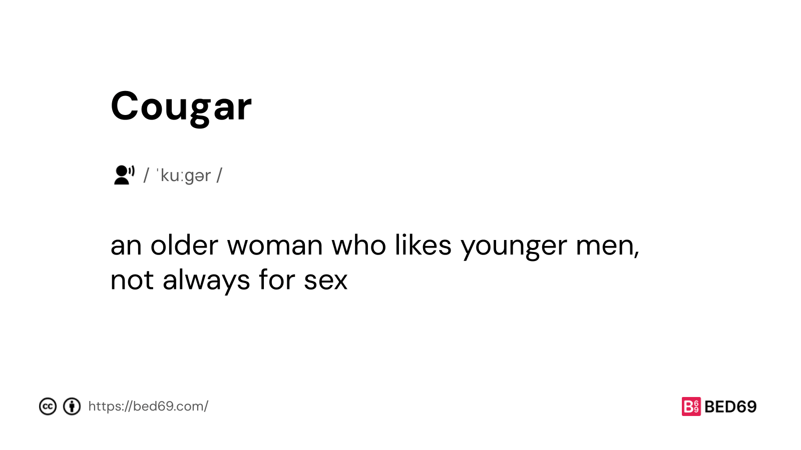 Cougar - Word Definition