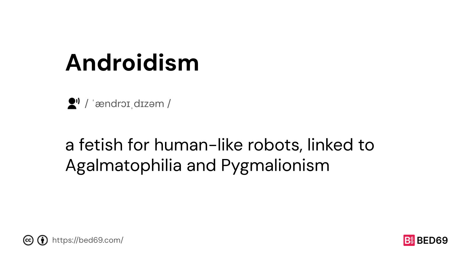 Androidism - Word Definition